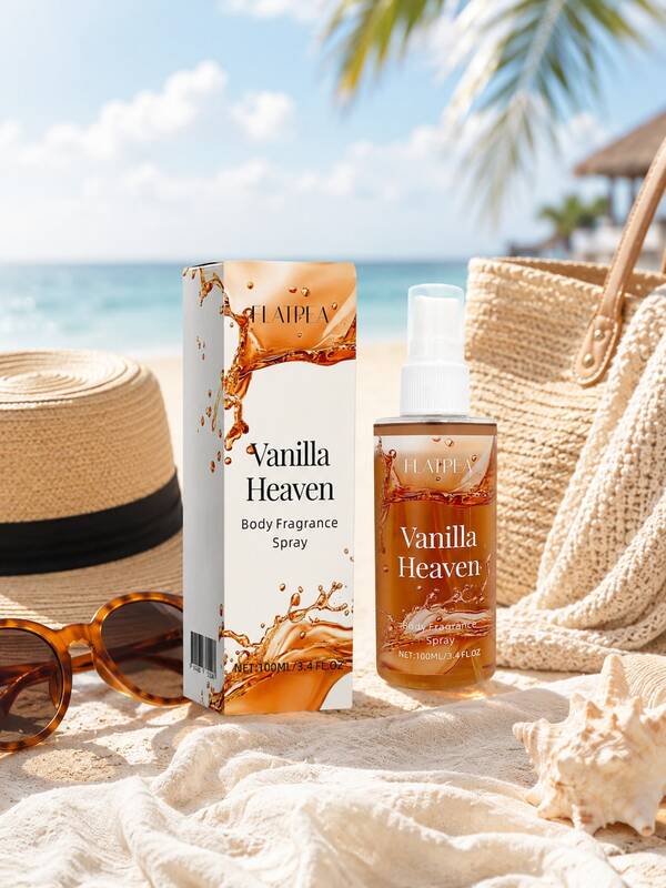 Perfume Spray de Baunilha Feminino, Aroma Doce de Baunilha e Coco, Fragrância Cremosa Gourmand Quente, Uso Diário de Longa Duração, Aroma Feminino Elegante, Presente de Aniversário, Essencial de Viagem, Presente de Natal