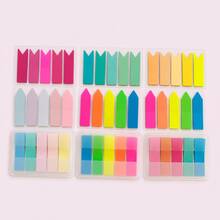 Back To School | Translucent Sticky Index Tabs Set - Colorful Writable Page Flags, Arrow & Ribbon Shapes Book Annotating Tabs For Notebook, School & Office - one-size - View 10
