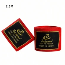 2pcs Boxing Hand Wraps, Wrap-Around Hand Straps, Suitable For Beginners, Provides Sports Protection And Comfort, Unisex Sports Bandages, Applicable For Dance, Boxing Protective Gear, Muay Thai Wraps, Boxing Gloves, Unisex - Multicolor - View 19