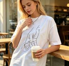 Men's Casual Short Sleeve T-ShirtDaily Casual Round Neck Short Sleeve T-Shirt - White - View 2