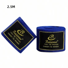 2pcs Boxing Hand Wraps, Wrap-Around Hand Straps, Suitable For Beginners, Provides Sports Protection And Comfort, Unisex Sports Bandages, Applicable For Dance, Boxing Protective Gear, Muay Thai Wraps, Boxing Gloves, Unisex - Multicolor - View 12