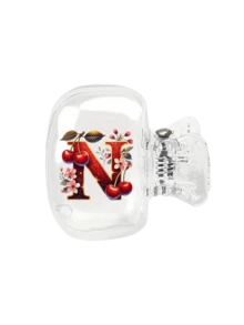 Cherry Sparkling Gold Red Letter Toothbrush Holder - Cute Design Travel And Home Storage Box With Transparent Lid, Compact Portable Design Easy To Carry, Protects Toothbrush Head, Dual Drainage And Ventilation Function, Suitable For Home, Dorm And Travel Use | Cute Toothbrush Head Storage Box, Suitable For Bathroom Storage, Suitable For Home And Dorm Use - Multicolor - View 14