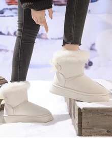 Women Ankle Boots & Booties - Beige - View 1
