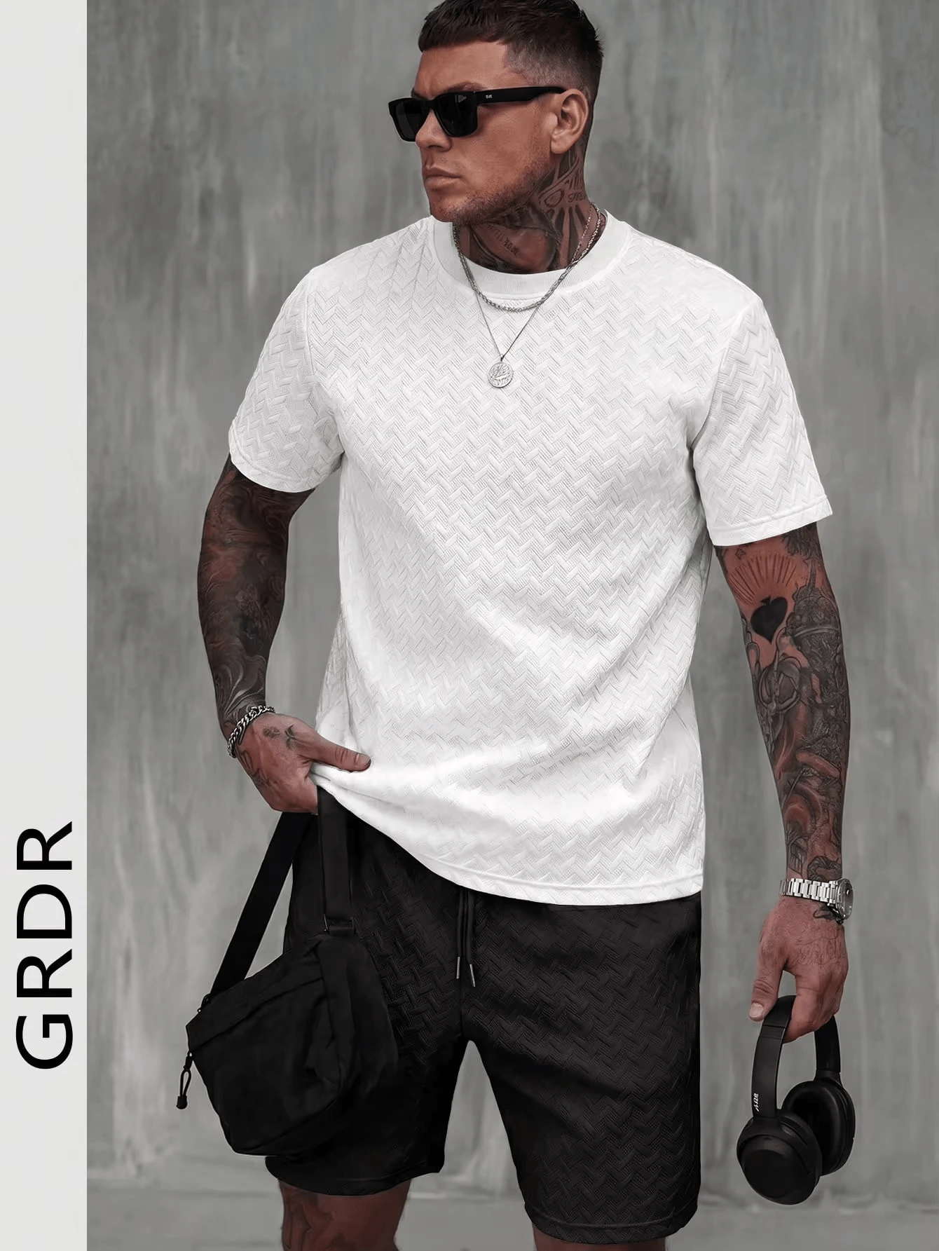 Men T-Shirts - White - View 1