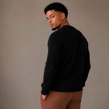 Men Sweaters - Black - View 2
