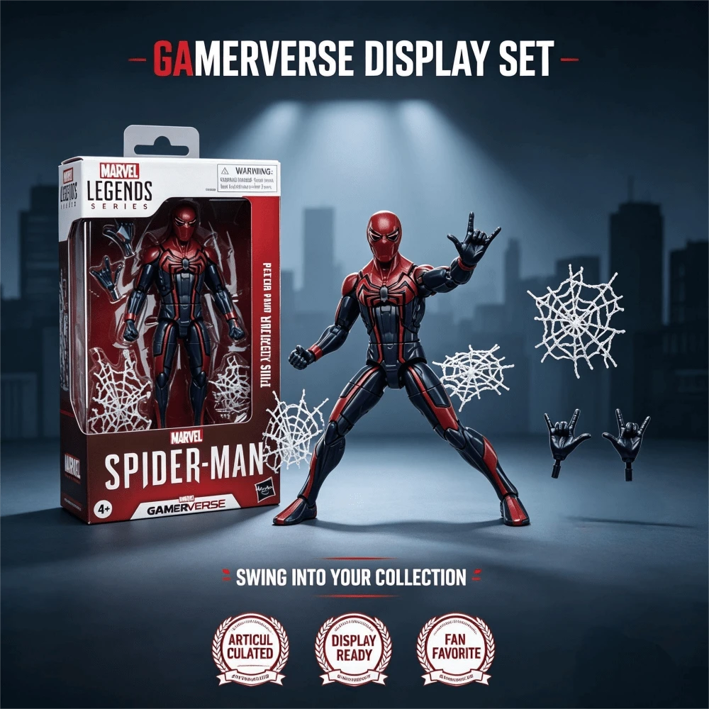Hasbro Children's Soft Rubber Toys And Anime Figurines, Perfect Gift For Son And Daughter - Velocity Suit Spider-man - View 1