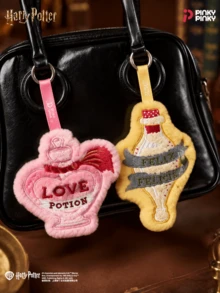 Harry Potter Keychain Pendant Cute Bag Charm Mini Coin Purse, Suitable For Girls Students Fans Women, Daily Halloween Christmas Birthday Party Gift - Multicolor - View 4
