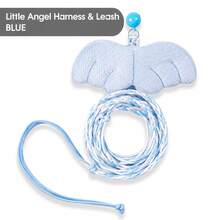 Angel Wing Hamster Harness & Leash 1.4M Dreamy Blue, Anti-Loss Walking Rope For Small Pets, Chinchilla, Rat & Sugar Glider - Blue - View 4