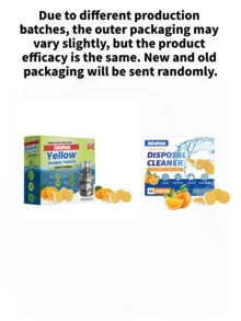 Powerful Sink Drain Cleaner Tablets, Foaming Pipe Detergent For Kitchen Sinks, Tubs And Showers, Dissolves Grease, Odors And Clogs (Random New Or Old Packaging) - Solid State - View 10