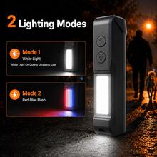 Alat Pengusir Anjing Ultrasonik 2-in-1, Perangkat Anti-Gonggong Isi Ulang, Senter LED Portabel, Koreksi Hewan Peliharaan yang Manusiawi, Penggunaan di Luar Ruangan - MultiWarna - View 5