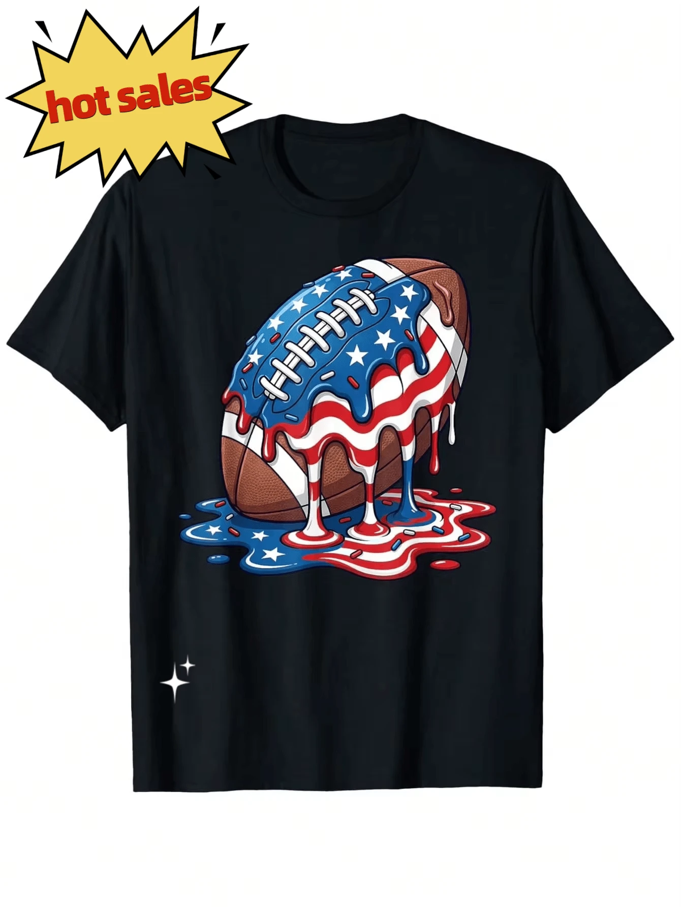 Men Outdoor Tees & Tanks - 黑色 - 查看 1