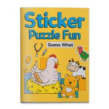 Children's Sticker Book, Creative Sticker Activity Book, Fun DIY Handmade Sticker Album, Reusable Sticker Collection Book, Cute Animal Cartoon Stickers, Educational Learning Activity Book, Art Craft Supplies, Preschool Early Learning Gift - Children's Sticker Book - View 19