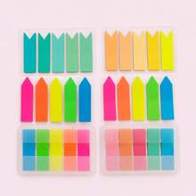 Back To School | Translucent Sticky Index Tabs Set - Colorful Writable Page Flags, Arrow & Ribbon Shapes Book Annotating Tabs For Notebook, School & Office - one-size - View 11