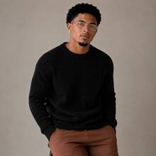Men Sweaters - Black - View 1
