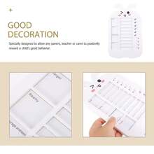 Self-Discipline Habit Tracker Multifunctional Daily Planner Habit Formation Message Board Portable - Rectangle - View 4