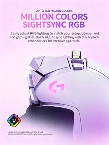 Logitech G502 HERO有線滑鼠 HERO 25K感測器+11編程鍵 5組配重塊自訂 LIGHTSYNC神光同步 - 查看 9