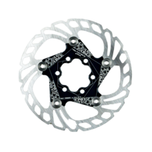 ZRACE 140mm 160mm 180mm 203mm 自行车碟刹盘，高散热浮动碟，山地车碟刹 - 銀色 - 查看 12