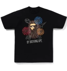 Amerikansk serietidnings-T-shirt, vintageillustration, bomull, rund hals, sommartopp för män - Svart - Visa 11