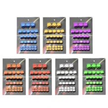 1 Set Universal Motorcycle Decoration Accessories, Bike Handle Bar Screw Caps, Colorful UV Coated Screw Covers - one-size - View 11