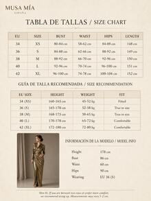 Gold Metallic Ruched Maxi Dress Women Long Sleeve Deep V Neck Draped Evening Dress Bodycon Formal Gown - 金色 - 查看 11