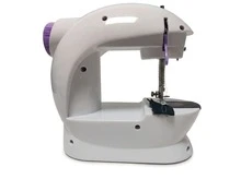 SOKANY Mini Lightweight Multifunctional Electric Sewing Machine With Desktop Overlock And Automatic Winding Function, Dual-Thread Sewing, Suitable For Home Clothing Repair And Handmade Crafts, Easy To Operate - Mauve Purple - View 10