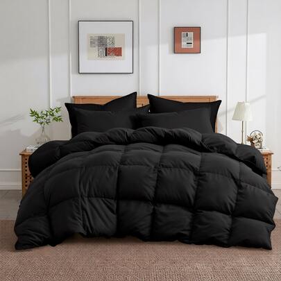 YUNDO Comforter Duvet Insert - Quilted Comforters Twin/Full/Queen/King Size, All Season Duvet, GentleSoft Down Alternative Bedding Blanket, With 8 Tabs, Gifts For Women/Men,Machine Washable,, All-Season