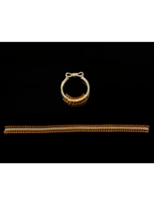 Silicone Ring Size Measuring Guard - Flexible Invisible Spiral Tightener For Loose Rings, No Power Required Ring Accessory Adjuster, Transparent Ring Size Adjuster Kit - Gold - View 4