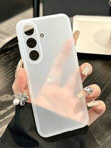 薄款磨砂防震手機殼，適用 Galaxy A57 A37 A17 A07 A56 A36 A26 A16 A06 A05 A15 A25 A35 A55 A12 A13 S24 Plus S25 FE S26 Ultra - 無色 - 查看 1