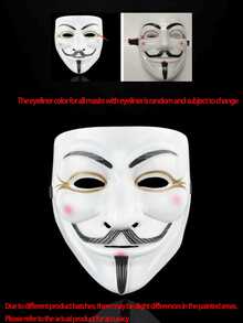 1pc Halloween Horror Scary Mask, Costume Mask, Suitable For Halloween Theme Party Dress Up - Multiple Styles - View 5