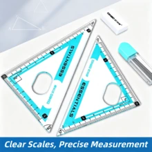 7-Piece Math Geometry Compass Set With Metal Storage Box, Precision Measurement Stationery Kit, School Supplies And Office Accessories, Suitable For School Projects And Classroom Activities, Back To School Student Essential, Ideal Gift For Saudi National Day, Halloween, Christmas - Sets - View 5