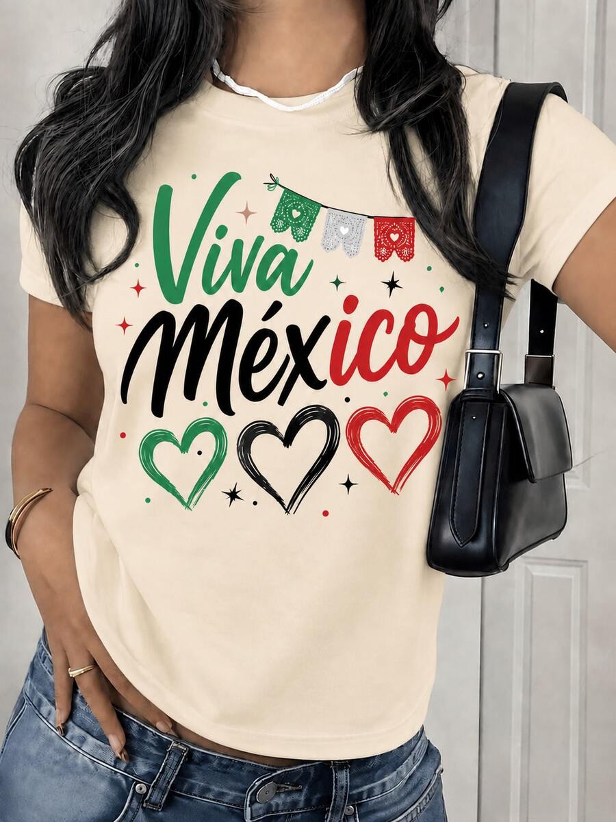 Women T-Shirts - Apricot - View 1