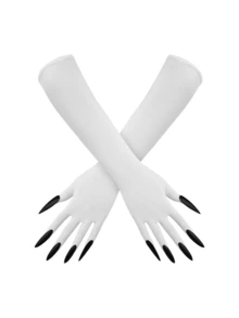 1Pair D EXCEED Halloween Cosplay Costume Accessory Claw Gloves For Unisex Witch Demon Cosplay Performance Masquerade Bachelorette Halloween Photo Shot - Multicolor - View 4