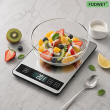 Kitchen Scale Digital Food Scale 10Kg Large Capacity, Perfect For Baking, Cooking And Weight Loss Electronic Scale, Used For Measuring And Weighing, Requires 2 AAA Batteries (Not Included) - Multicolor - View 11