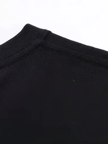 Men T-Shirts - 黑色 - 查看 4