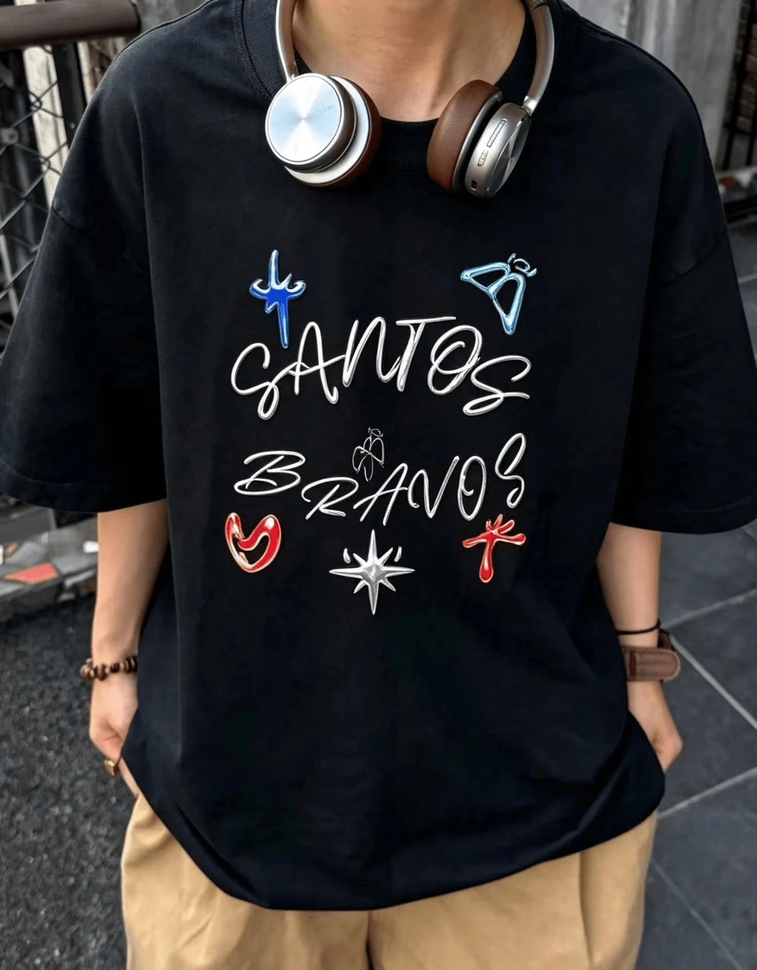 Tween Boys T-Shirts - Black - View 1