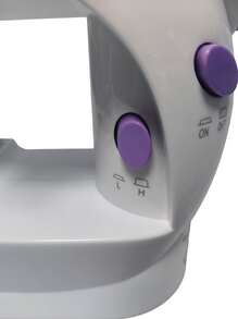 SOKANY Mini Lightweight Multifunctional Electric Sewing Machine With Desktop Overlock And Automatic Winding Function, Dual-Thread Sewing, Suitable For Home Clothing Repair And Handmade Crafts, Easy To Operate - Mauve Purple - View 5