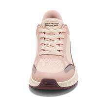 Skechers 女士撞色蜂窩網面緩震防滑耐磨休閒慢跑鞋 - 淺粉色 - 查看 8
