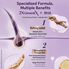 RYO Purple Hair Care Strengthening Shampoo and Conditioner Set, Pengontrol Minyak, Penambah Volume dan Rambut Lebat, Menguatkan Rambut Rapuh, Cocok untuk Perawatan Kulit Kepala Sehari-hari di Rumah - 400ml + 400ml - View 3
