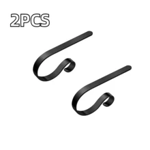 2/1pc Christmas Stocking Hooks, Fireplace Hooks, Non-Slip Christmas Tree Decoration Hooks, Portable Multi-Purpose Metal Hooks, Suitable For Birthday Party, Wedding, Christmas Decoration, Fireplace Stocking Hooks - Multicolor - View 11