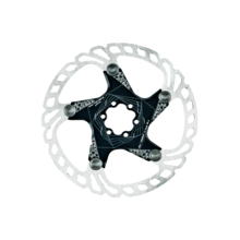 ZRACE 140mm 160mm 180mm 203mm 自行车碟刹盘，高散热浮动碟，山地车碟刹 - 銀色 - 查看 11