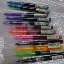 12pcs/16pcs/24pcs 12 Colors Liquid Gel Pens, Colorful Ink Ballpoint Pens For Drawing, Doodling And Office Use - Sets - View 8