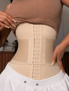 1Pc Women's Waist Trainer, High Compression Waist Cincher, Abdominal Shaper, Sports Waistband,Classic For Everyday Wear - Multicolor - View 6