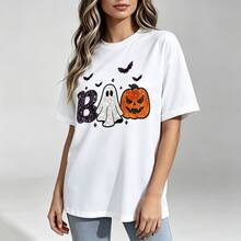 Women T-Shirts - 白色 - 查看 2