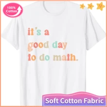 Back-To-School Theme: Today Is A Great Day For Math--Unisex T-Shirt,  Mujer, Choni, Frenchy Mujer, Tropicoqueta Ropa Mujer - White - View 1