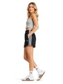 Adidas Women's Summer New Shorts Breathable Shorts - Black and White - View 2