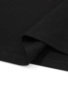 Men T-Shirts - 黑色 - 查看 5