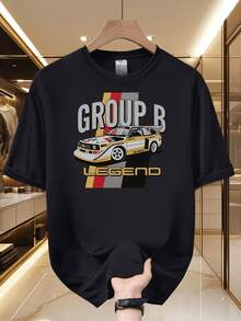 Men T-Shirts - 黑色 - 查看 7