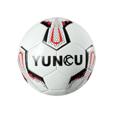 1個 YUNCU 耐磨足球，訓練賽事足球，體能運動，防滑縫製球，適用於室內與室外 - 彩色 - 查看 14