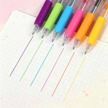 4/6/8/10 Colors Retractable Colorful Gel Pen Set, 0.7mm Smooth Ink Clickable Pens, Bulk Colorful Pens Suitable For Students School Projects, Homework Annotation, Planner Recording And Classroom Stationery - Sets - View 4
