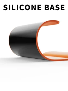 1 Alas Mouse Silikon untuk Pergelangan Tangan, Menampilkan Desain Minimalis dan Tebal, Dukungan Pergelangan Tangan Ergonomis, dan Alas Mouse Komputer yang Meredakan Nyeri Pergelangan Tangan. Dilengkapi Juga dengan Alas PU Anti Selip - View 4